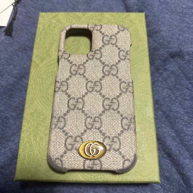 Gucci(グッチ)のGUCCI iPhone12miniケース スマホ/家電/カメラのスマホアクセサリー(iPhoneケース)の商品写真