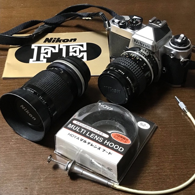 【C4102】Nikon FM 一眼レフカメラ レンズセット　ニコン