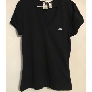 ダナキャランニューヨーク(DKNY)のDKNY（ダナキャラン）・Ｔシャツ・黒・XS-S・お子様にも☆１度のみの美品(Tシャツ(半袖/袖なし))