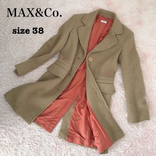 Max & Co.   MAX&Co. マックスアンドコー ロングコート サイズの通販