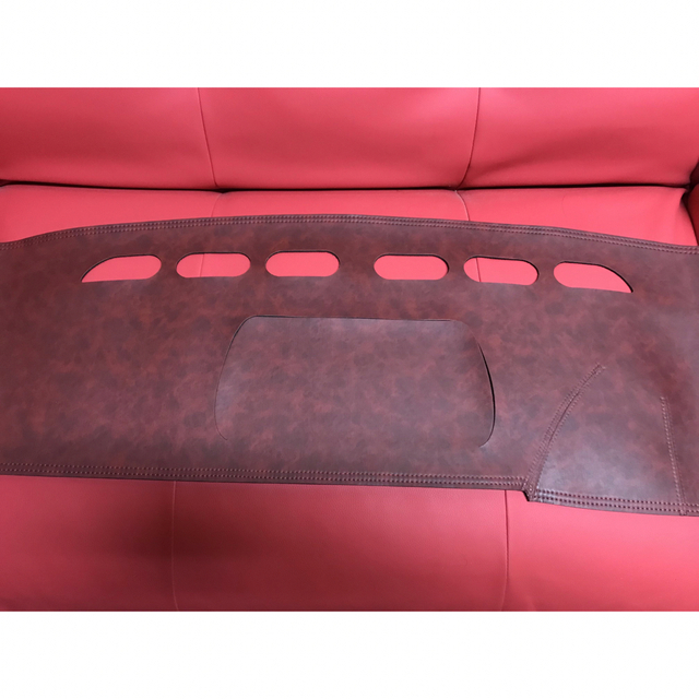 DashMat Original Dashboard Cover Subaru Brat DL (Premium Carpet, Red) - 1
