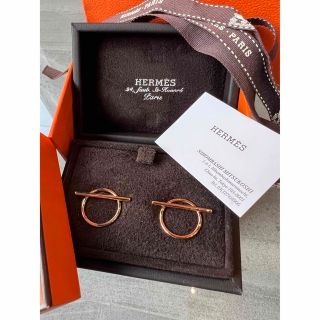 エルメス(Hermes)のHERMES エルメス ピアス 《エシャペ》 MM(ピアス)