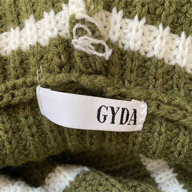 GYDA(ジェイダ)のGYDA 薄手ニットパーカー レディースのトップス(パーカー)の商品写真
