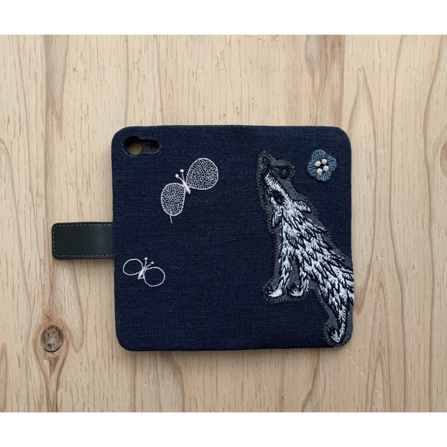 【311】wolf＆flower×choucho♡iPhone7.8.SE 2