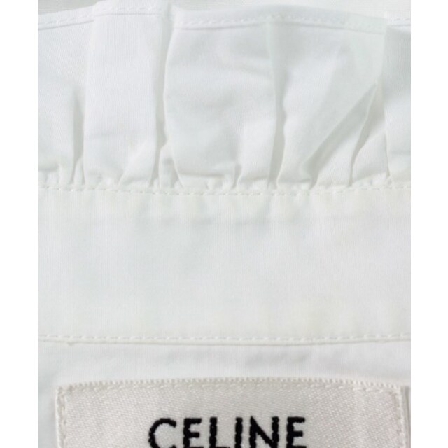 CELINE セリーヌ カジュアルシャツ -(L位) 白