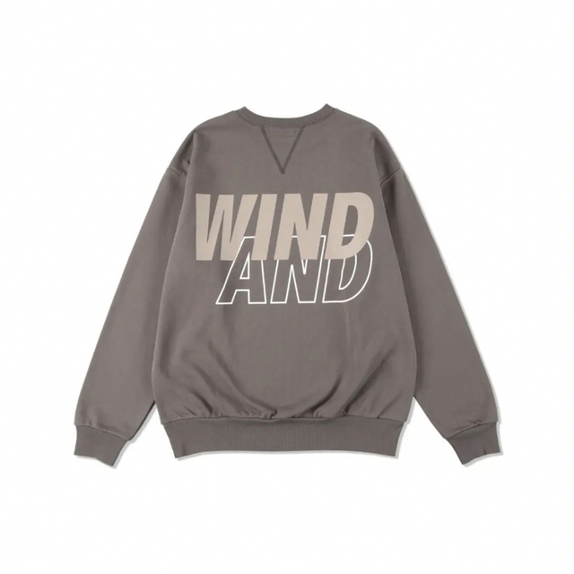 抽選商品WIND AND SEA CREW NECK / CHARCOAL