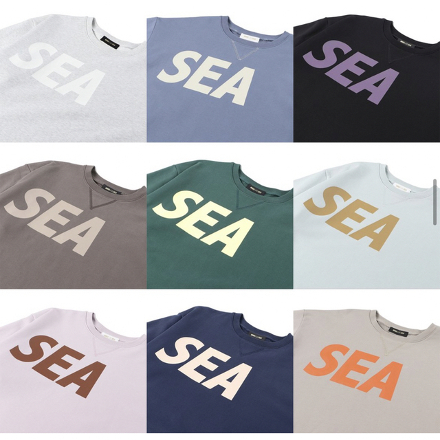 抽選商品WIND AND SEA CREW NECK / CHARCOAL