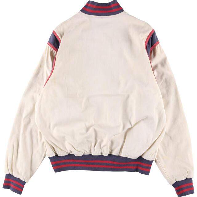 古着 90年代 ラルフローレン Ralph Lauren POLO by Ralph Lauren P WING ウイングフット コットンスタジャン バーシティジャケット メンズL ヴィンテージ /eva001211