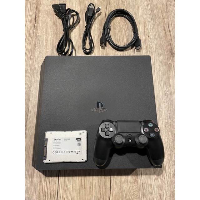 ps4 pro crucial SSD 1TB換装済み