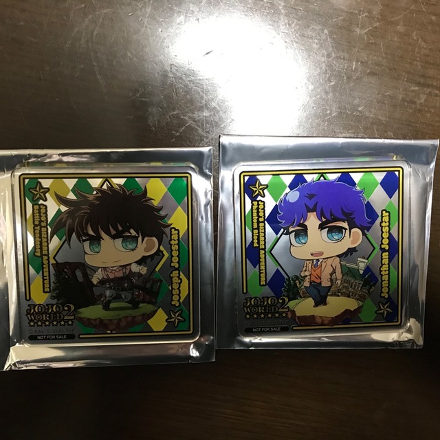 ジョジョ ワールド2 アクリルコースター ジョナサン ジョセフ  JOJO  エンタメ/ホビーのアニメグッズ(その他)の商品写真