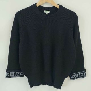 ケンゾー(KENZO)の【未使用】ケンゾー SPORT COMFORT SWEAT M ブラック レディース KENZO セーター ニット 長袖 ロゴ トップス K02 P186 2TO49681499(その他)