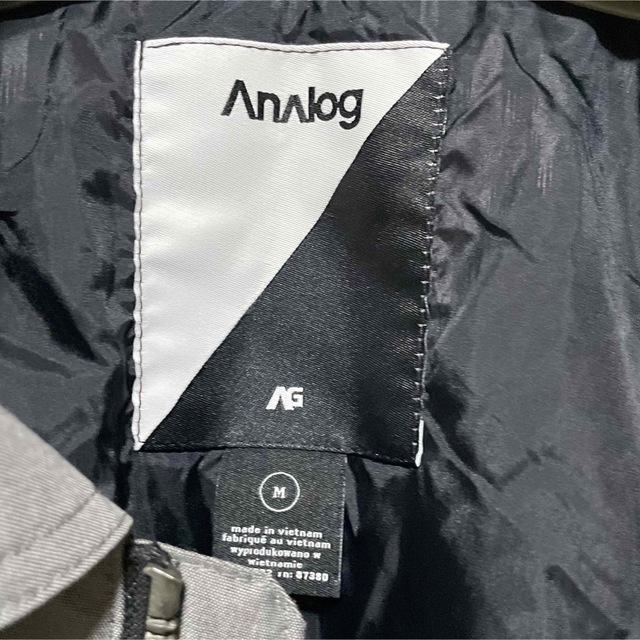 Analog Clothing(アナログクロージング)のAG FEUD JK アナログ フュードジャケット　M  ヘザーグレー　新品 スポーツ/アウトドアのスノーボード(ウエア/装備)の商品写真