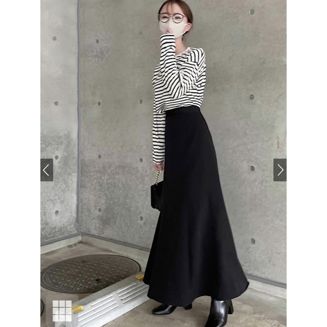 ENOF 【velvet long skirt】ベルベットロングスカート