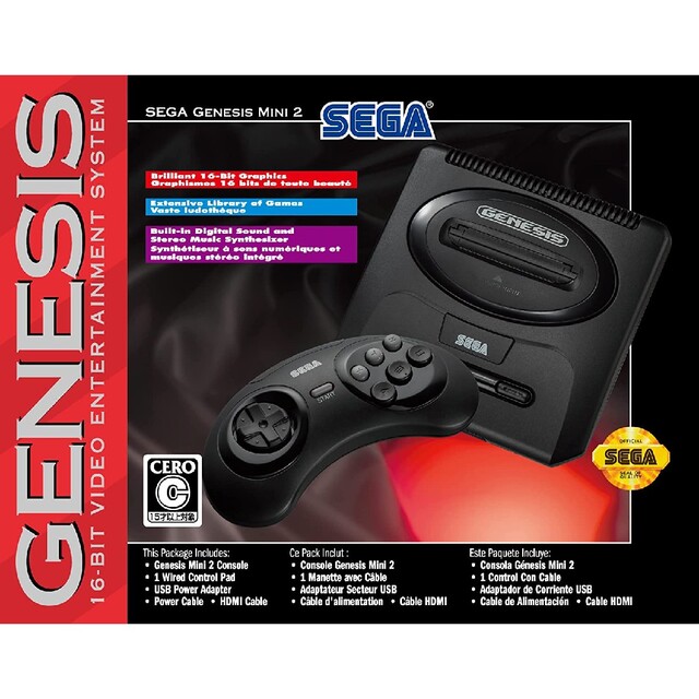 【新品未開封】SEGA Genesis Mini 2 ジェネシス ミニ2