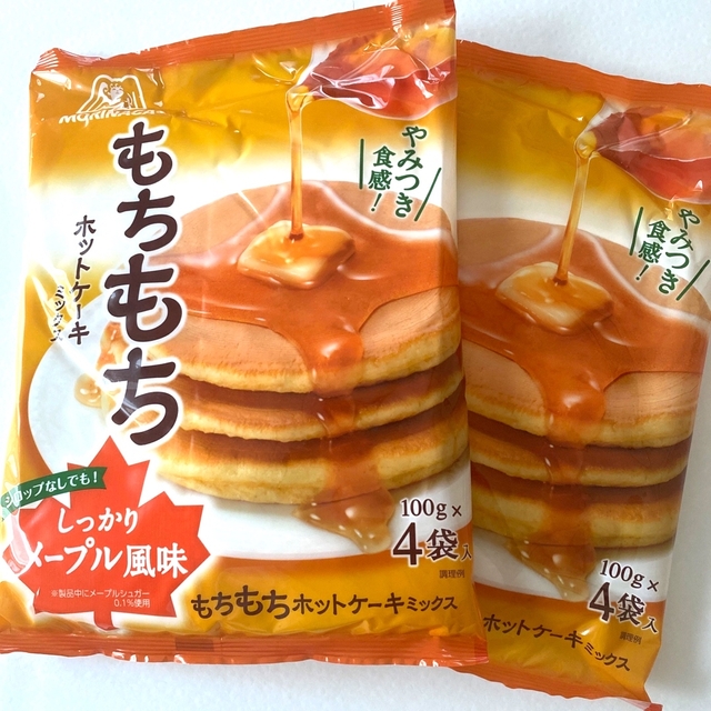 もちもち　ホットケーキミックス　2袋 食品/飲料/酒の食品(菓子/デザート)の商品写真