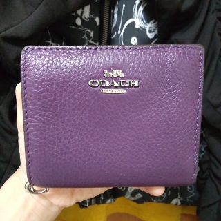 コーチ(COACH)のRINGOさま専用 COACHラウンドジップ2つ折り財布(財布)