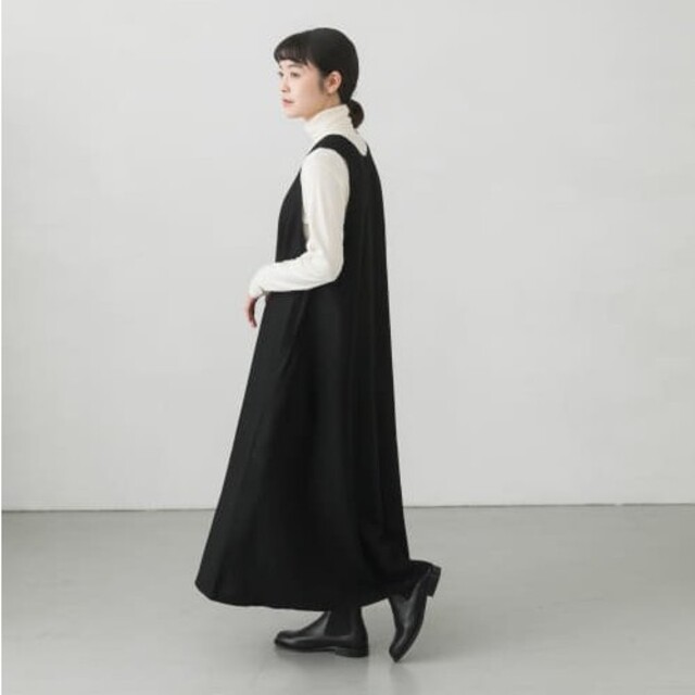 かぐれ - 新品タグ付 ウールフラノAラインワンピースの通販 by mono