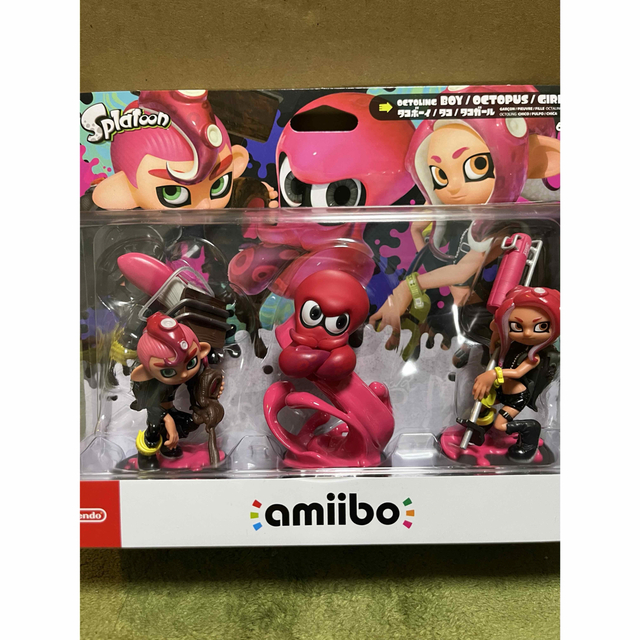 新品未開封 amiibo トリプルセット[タコガール／タコ／タコボーイ]