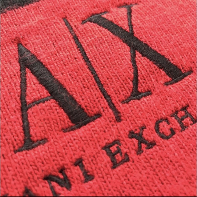 ARMANI EXCHANGE(アルマーニエクスチェンジ)の【ARMANI EXCHANGE】柔らか肌触り　ツートンカラー　ニットセーター レディースのトップス(ニット/セーター)の商品写真