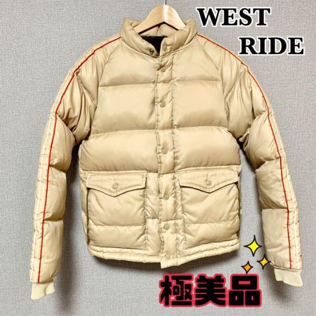 ダウンジャケット 【極美品】ウエストライド レーシング ダウン