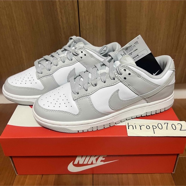 NIKE(ナイキ)のNike Dunk Low Grey Fog グレーフォグ 24cm メンズの靴/シューズ(スニーカー)の商品写真