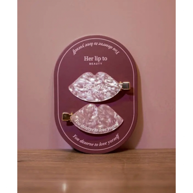 Her lip to - Her lip to BEAUTY ヘアクリップ 新品未開封の通販 by Her lip to - Her lip to BEAUTY ヘアクリップ 新品未開封の通販 by