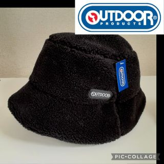 アウトドア(OUTDOOR)の新品　アウトドア　ボアハット　バケットハット　黒　バケハ　OUTDOOR(ハット)