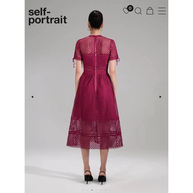 ❇️Selfportrait正規23春新作セルフポートレート刺繍ドレス 新品入荷