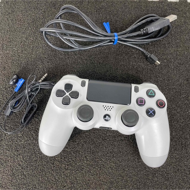 PlayStation4 - 【美品】PS4純正コントローラー+充電用ケーブルの通販