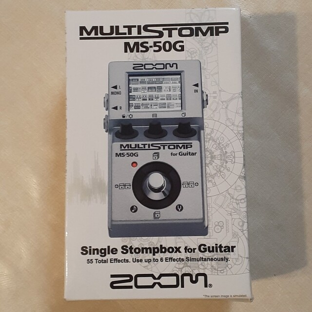 ZOOM MULTISTOMP MS-50G for guitar