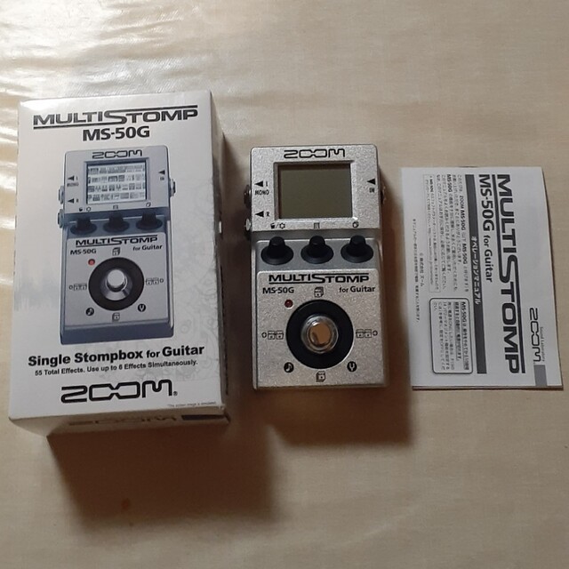 Zoom(ズーム)のZOOM MULTISTOMP MS-50G for guitar 楽器のレコーディング/PA機器(エフェクター)の商品写真