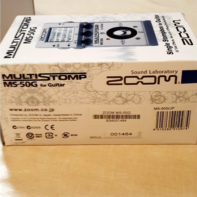 Zoom(ズーム)のZOOM MULTISTOMP MS-50G for guitar 楽器のレコーディング/PA機器(エフェクター)の商品写真