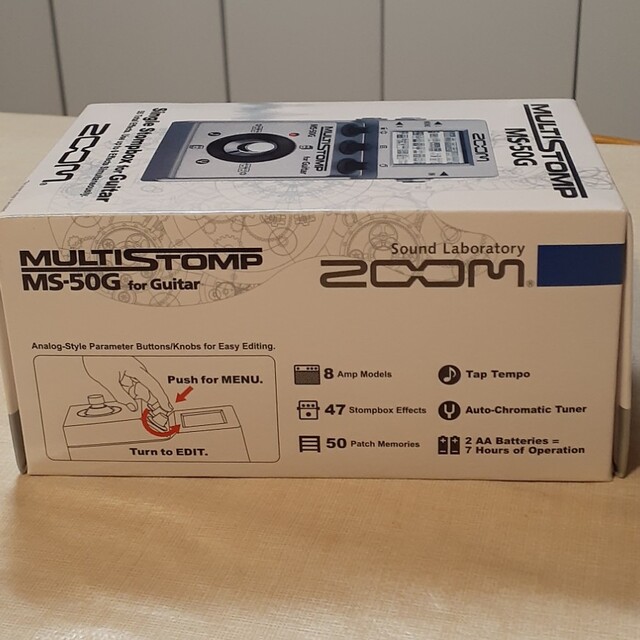 Zoom(ズーム)のZOOM MULTISTOMP MS-50G for guitar 楽器のレコーディング/PA機器(エフェクター)の商品写真