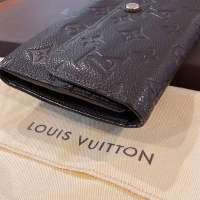 LOUIS VUITTON(ルイヴィトン)のヴィトン 長財布 モノグラム アンプラント 小銭入れ ブラウン メンズのファッション小物(長財布)の商品写真