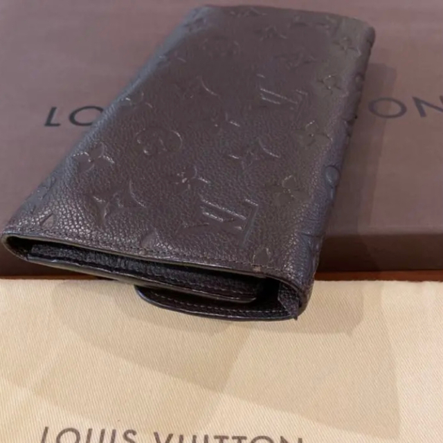 LOUIS VUITTON(ルイヴィトン)のヴィトン 長財布 モノグラム アンプラント 小銭入れ ブラウン メンズのファッション小物(長財布)の商品写真