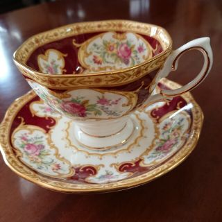 ロイヤルアルバート(ROYAL ALBERT)のりん様 専用 ロイヤルアルバート レディハミルトン カップ&ソーサー(グラス/カップ)