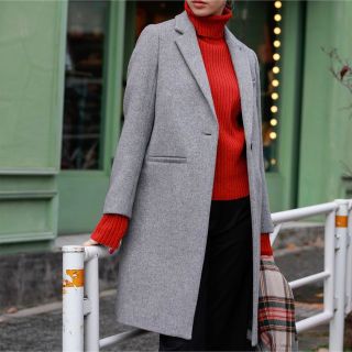 アーバンリサーチ(URBAN RESEARCH)の❤️美品❤️ アーバンリサーチ オーバーシルエット　シングルチェスターコート(チェスターコート)