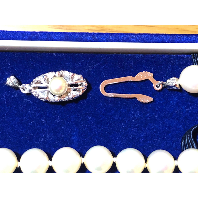 パールネックレス　ジャンク品 レディースのアクセサリー(ネックレス)の商品写真