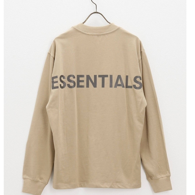 ESSENTIALS FEAR OF GOD ベージュ ロンT 4