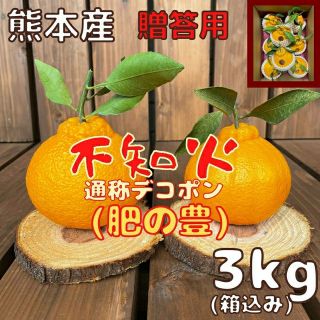 不知火 贈答用 4L 3kg(デコポン)(フルーツ)