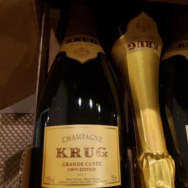 Krug(クリュッグ)のKrug 170eme x 1本 食品/飲料/酒の飲料(その他)の商品写真