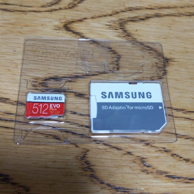 Samsung EVO PlusマイクロSDカード512GB