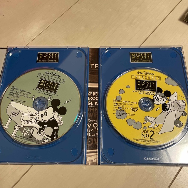 新品未開封品　ミッキーマウス／B＆W　エピソード　Vol．1　限定保存版 DVD