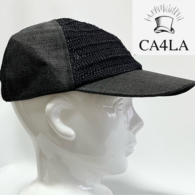 CA4LA(カシラ)の【新品】CA4LA カシラ 日本製 大人のシックなカラー 異素材6パネルキャップ メンズの帽子(キャップ)の商品写真