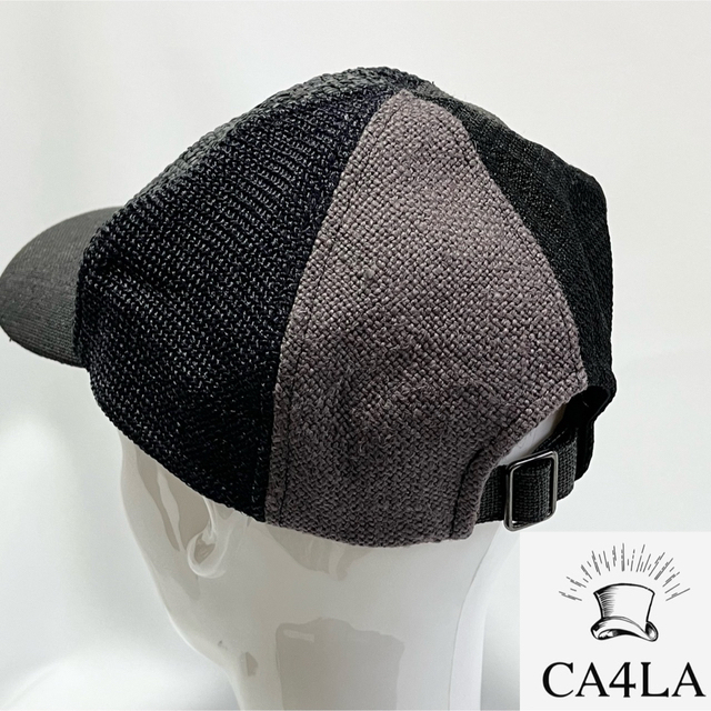 CA4LA(カシラ)の【新品】CA4LA カシラ 日本製 大人のシックなカラー 異素材6パネルキャップ メンズの帽子(キャップ)の商品写真