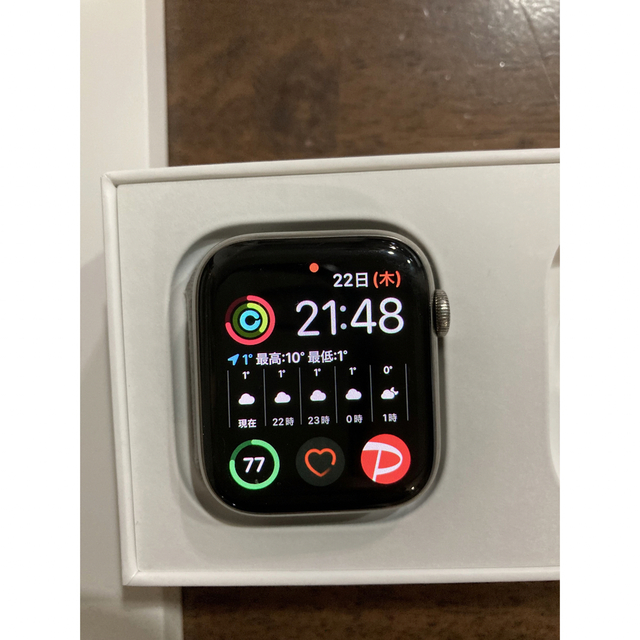 Apple Watch(アップルウォッチ)のApple Watch Series 5 44mm Edition チタニウム メンズの時計(腕時計(デジタル))の商品写真