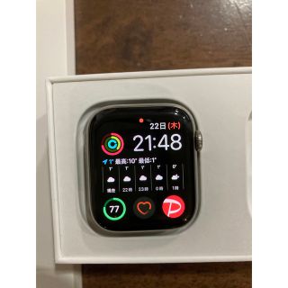 アップルウォッチ(Apple Watch)のApple Watch Series 5 44mm Edition チタニウム(腕時計(デジタル))