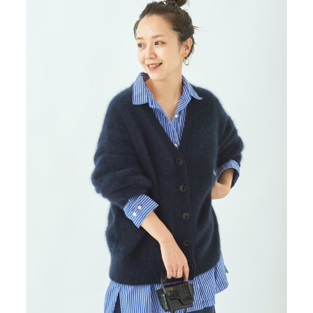 美品　Plage  プラージュ Cashmere Mix Fur カーディガン