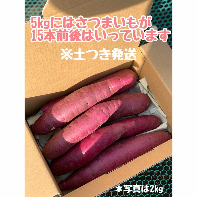 千葉県産サツマイモ　熟成紅はるか　サイズミックス　5kg さつまいも 食品/飲料/酒の食品(野菜)の商品写真