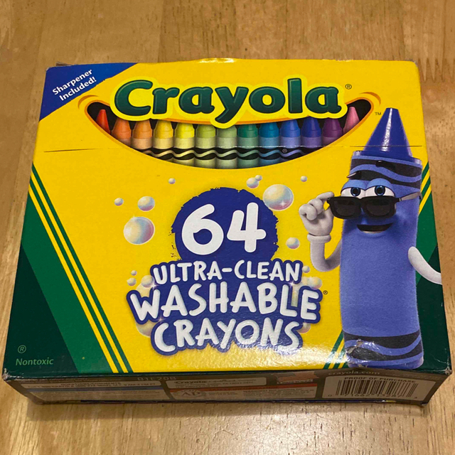 used Crayola 64色 エンタメ/ホビーのアート用品(クレヨン/パステル)の商品写真